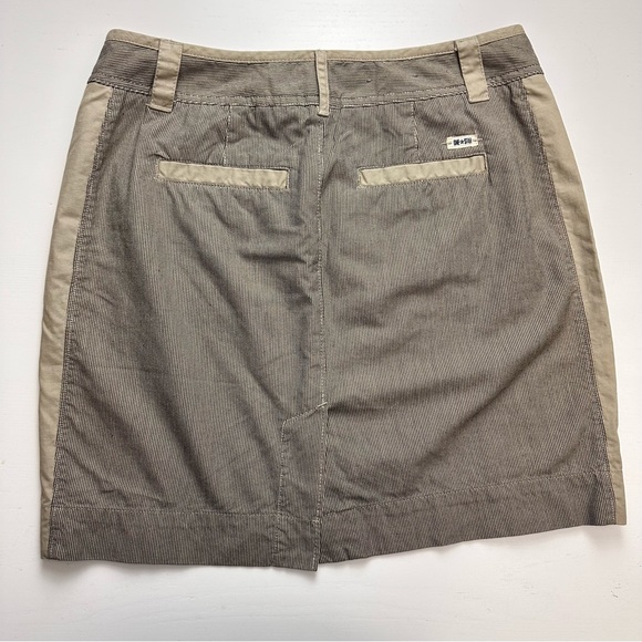 Converse One Star womens size 8 short pinstripe mini skirt - Picture 4 of 8